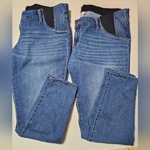 Isabel by Ingrid & Isabel Maternity Jeggings size 14/32R (2 Jeggings)